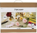 Superdoos Maxi Hobbyset Crêpepapier Crepe papier incl video tutorial