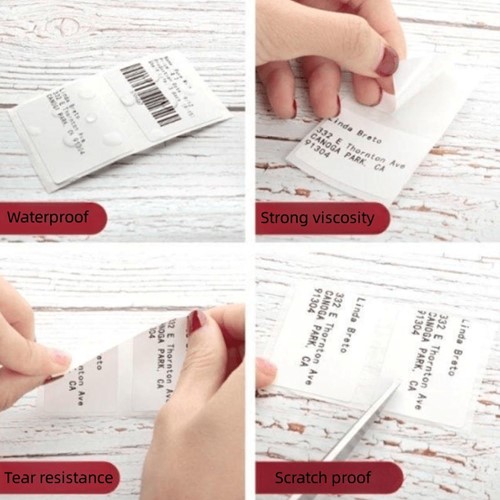Thermische labels, WIT 50*70mm Stickers / rol 110 labels tbv bv Phomemo M110. M220, M221