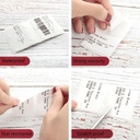 Thermische labels, WIT 50*70mm Stickers / rol 110 labels tbv bv Phomemo M110. M220, M221