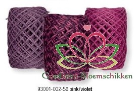 Touw Koord 3rol 15meter Pink Violet 
