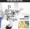 Tuftpistool 2in1 voor Tuften 220V BLAUW app voor levertijd