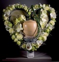 Urnenhart oase voor verse bloemen 50 cm staand