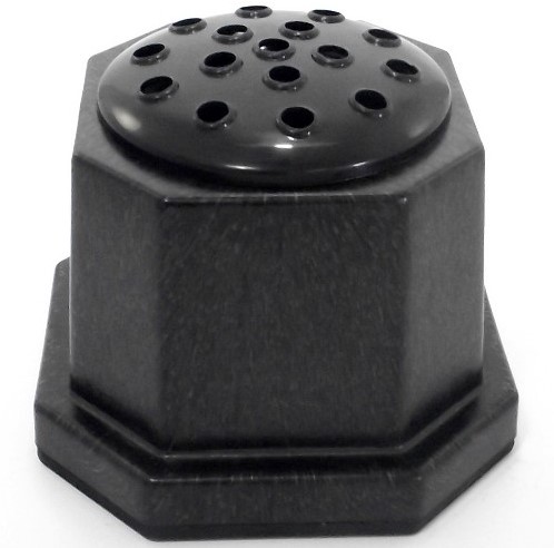 Vaas Grafvaas GRAVE VASE BLACK geen PRINT / st 