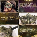 Venetiaans Masker Goud - Fantasieontwerp Voor Carnaval, Feest en Decoratie carnaval en carnavalsdecoraties