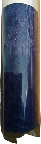 VezelZijden ''Modern'' Plum Paars rol 5 meter mooie stof voor geschenk of bloemen