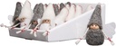 Vilt Engel Engeltjes ca. 7cm 2 verschillende 