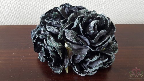 Wrinkle rose BUNDEL Sugar Black Zijdenroos suiker ZWart 