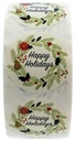 Sluitstickers 500 Labels Kerstetiketten Happy Holiday Kerst sluitsticker