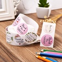 Sluitstickers 500 Labels Rol Thank you for supporting my small business Etiket Sluitsticker