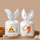 Sluitstickers 500 Labels Rol Vrolijke Halloween labels 8 verschillende Etiket Sluitsticker