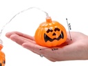 Halloween LED Slinger Pompoentjes 5.5*6.5cm Lichtketting 2 Meter 10 Lampjes