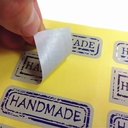 Sluitstickers 80 Labels Handmade Uppercase different style Etiket Sluitsticker