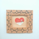 Sluitstickers 90 Labels Merry Christmas hart Etiket Sluitsticker