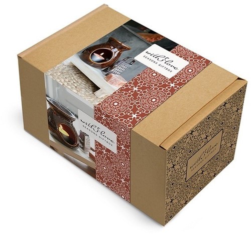 Aroma giftset Bruin aroma AMBER With love seasons giftbox