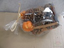 herfstmix dennenappel deco mix Naturel/Oranje 