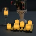 Led Minikaarsjes Warmwit set van 24 