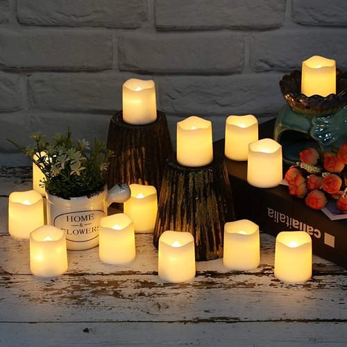 Led Minikaarsjes Warmwit set van 24 