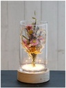 LedBODEM hout voor onder een vaas 14 cm excl decoraties