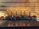 LEDkaarsen Koper Anna's Collection LED kaars 3D Flame Candle  2,5 H 23 cm /2 stuks Timer 