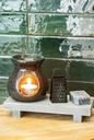With love, seasons giftbox Duo Candle pink flower Kaarsen in kandelaars 