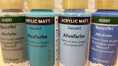 Allesverf Acryl 59 ml Turquoise op waterbasis