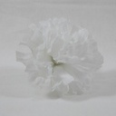 Anjerpick WIT stuk zijde bloemen