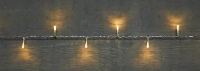 Annas collecion Kerstverlichting binnen en buitenverlichting 180 lampjes warm wit 