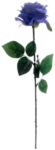 Blauwe roos ca. 48cm / st Flowerwall bruidsboeket