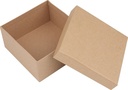 Bloemendozen Vierkant Papiermache van 5 maten 