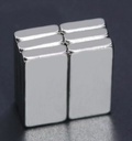 Blokmagneet Zwaardere magneetper set 25*10*2mm Corsagemagneten