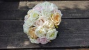 Bruidsboeket foamrozen Pastel met zalm EV99 