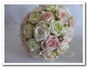 Bruidsboeket foamrozen Romantisch Pastel EV55 