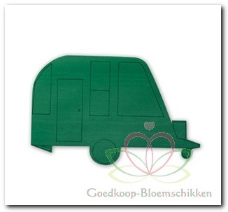 Caravan steekschuimvorm oase voor verse bloemen 