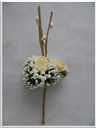 Corsage Miniroos New Style Pick Peach 