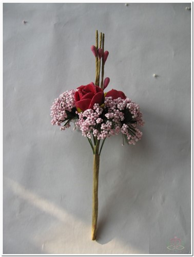 Corsage Miniroos New Style Pick Pink-Roze 