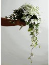 Corsage pick white kunst Stephanotus, 3 bloemen per stuk 
