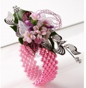 Corsage Polscorsage NARROW Classic Hot-Pink/Fuchsia 