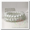 Corsage Polscorsage Ruffles White 