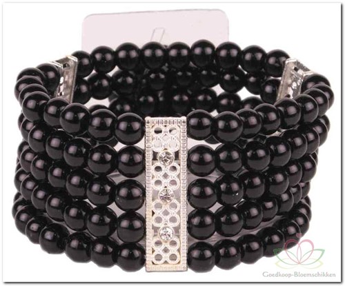 Corsage Polscorsage Simple Elegance Zwart 