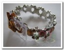 Corsage Polscorsage-armband Jelly Bean Brown 