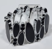 Corsage Polscorsage-armband Retro Black 