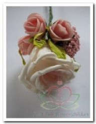 Corsage Roos Creamrose CPR111 Maatwerk