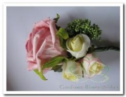 Corsage Roos Pinkroze CPR116 Maatwerk