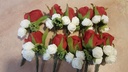 Corsage Roos Rood CPR103 zijde/foam Maatwerk