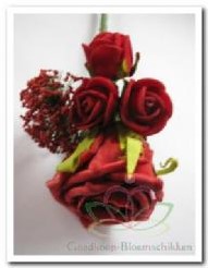 Corsage Roos Rood CPR114 Maatwerk