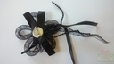Corsage Zwarte corsage met speld 