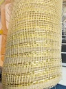 Decomesh Miranda Deco mesh Metalic voor kransen en inpakken Goud kleur 