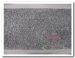 Decoratieplateau zilver glitter ca. 60cm 