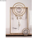 Deco-veren goud/zilver, 12-15cm , zakje 8st 