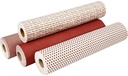 Designvilt - Rood witte spikkels hobbyvilt met print